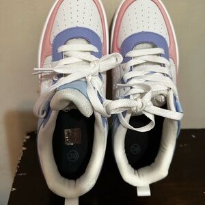 Kids Pink and Blue Sneakers